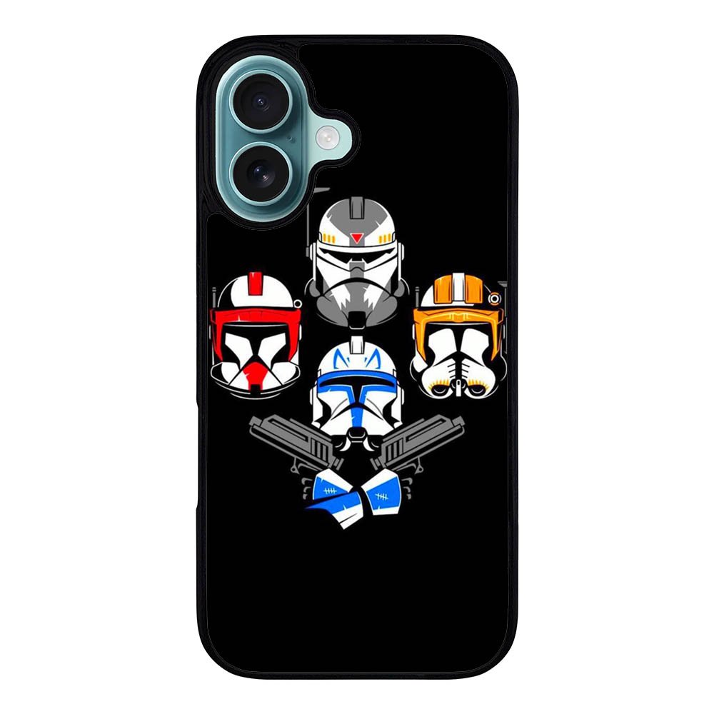 Clone Wars x Queen Case iPhone 16 Plus BC2924