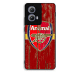Arsenal Logo In The Wood Motorola Moto Edge 2024 Case FE3844