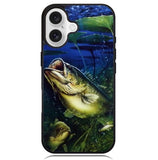 Bass Fishing Largemouth Fish Case iPhone 16 BC2824