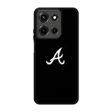 Atlanta braves logo black Motorola Moto G 5G 2025 Case FE5246