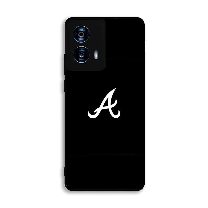 Atlanta braves logo black Motorola Moto G Power 5G 2024 Case FE5246