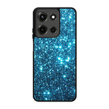 Blue bling sparkling sparkles Motorola Moto G 5G 2025 Case FE0503