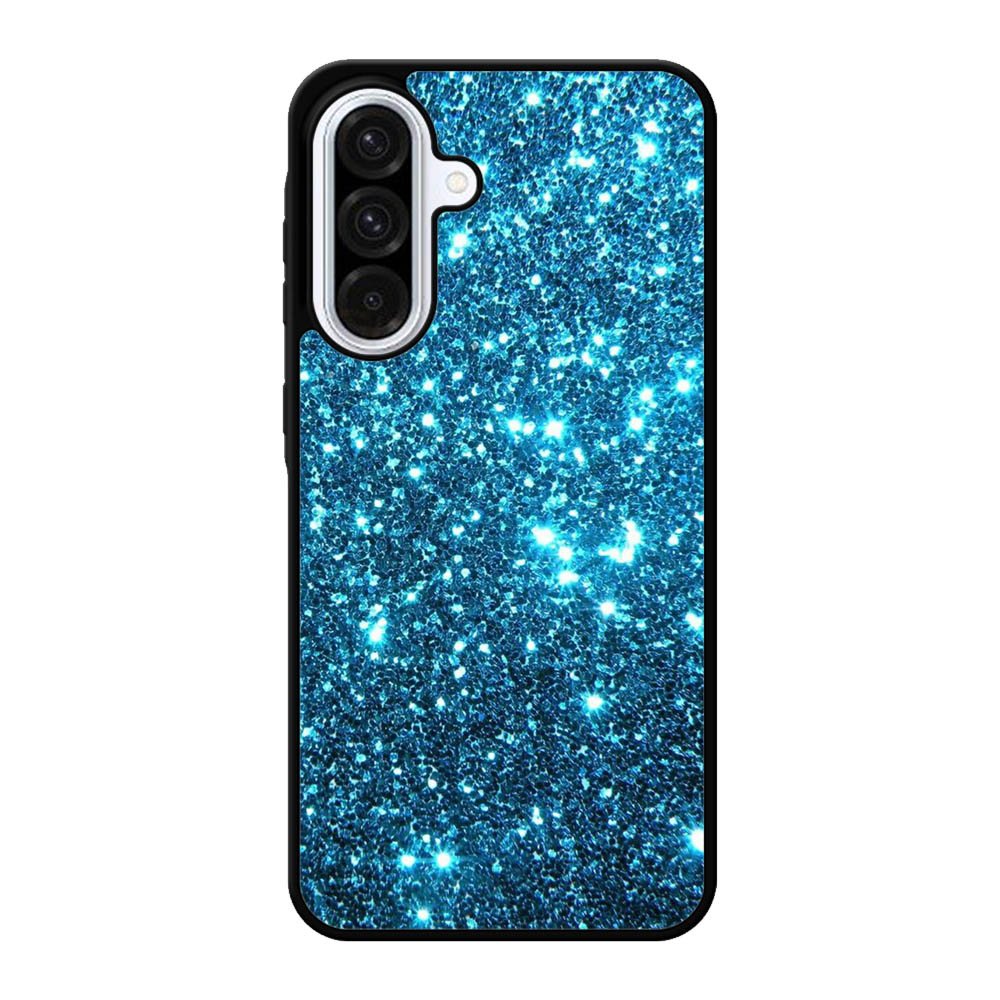 Blue bling sparkling sparkles Samsung Galaxy A56 Case FE0503