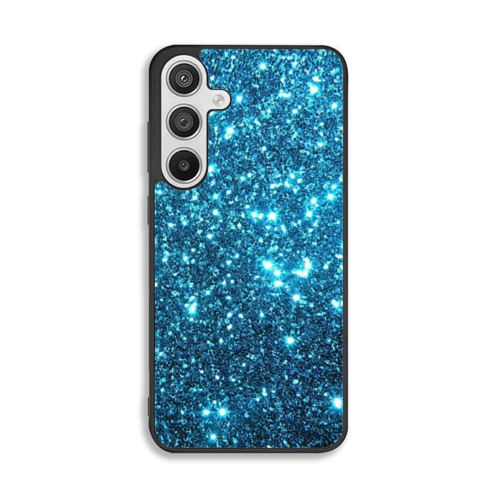Blue bling sparkling sparkles Samsung Galaxy A26 Case FE0503