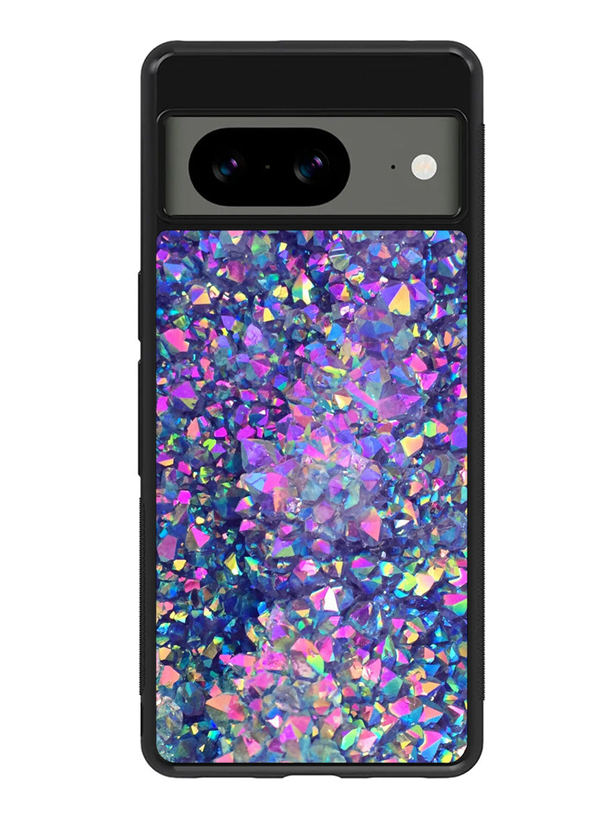 Diamond Stone and Glitter Google Pixel 8a Case