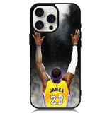 Lebron James Powder Lakers Case iPhone 16 Pro BC2864