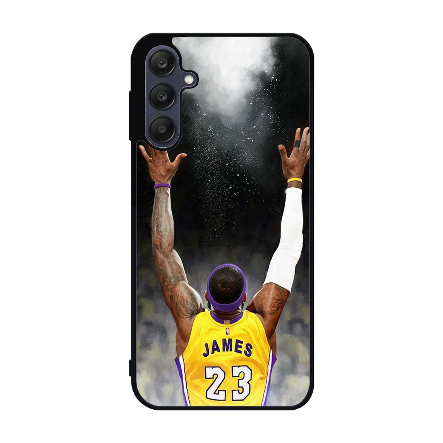 Lebron James Powder Lakers Samsung Galaxy A25 5G Case BC2864
