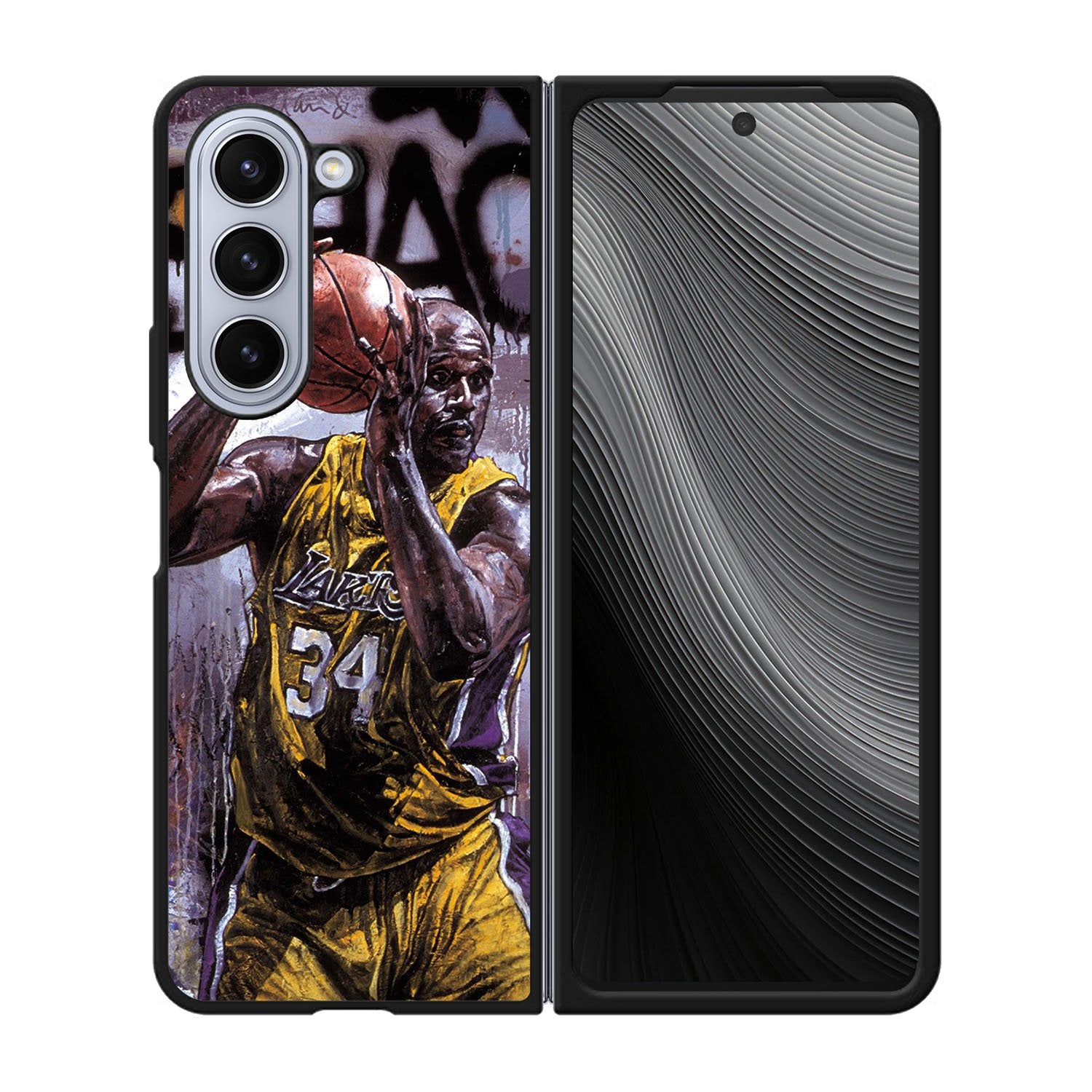 NBA Lakers players Case Samsung Galaxy z Fold 5 5G BC2876