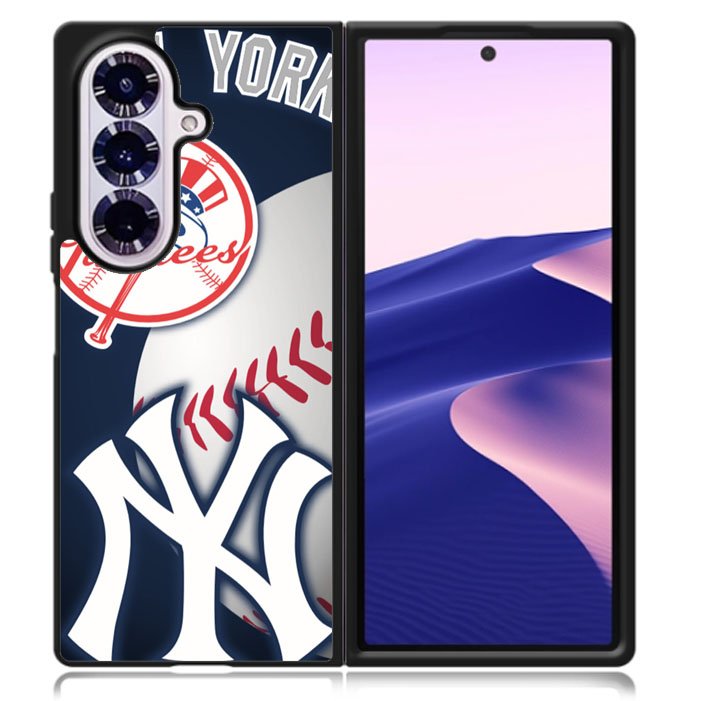 New York Yankees Logo Samsung Galaxy Z Fold 7 5G Case BC2877
