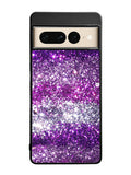 Pink Purple Silver Bling Sparkling Sparkles Google Pixel 7 Pro Case