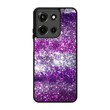 Pink Purple Silver Bling Sparkling Sparkles Motorola Moto G 5G 2025 Case FE0541