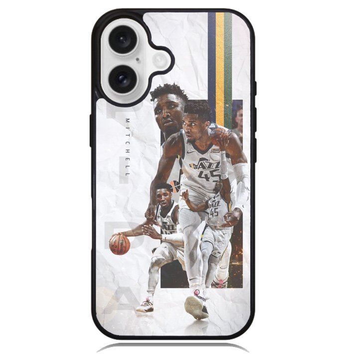 Donovan Mitchell NBA Case iPhone 16 BC2927