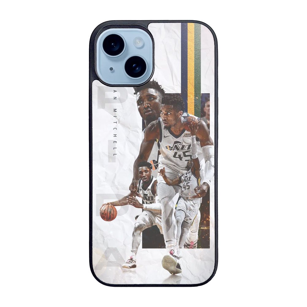 Donovan Mitchell NBA Case iPhone 15 Plus BC2927
