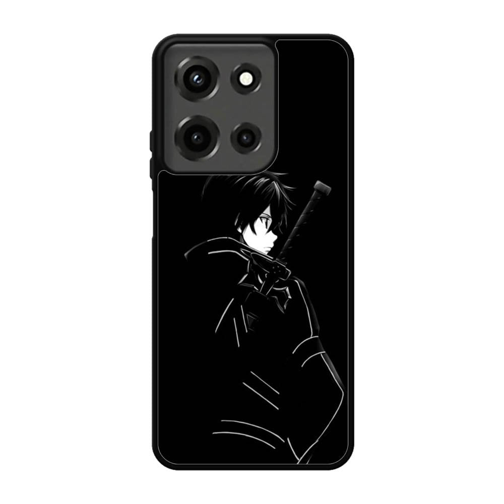 Sword Art Online Kirito Silouete Anime Lovers Motorola Moto G 5G 2025 Case FE5042