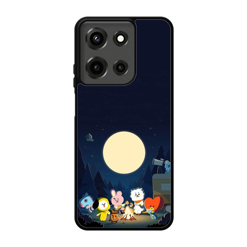 BTS BT21 Team Camping In Forest Motorola Moto G 5G 2025 Case FE2067