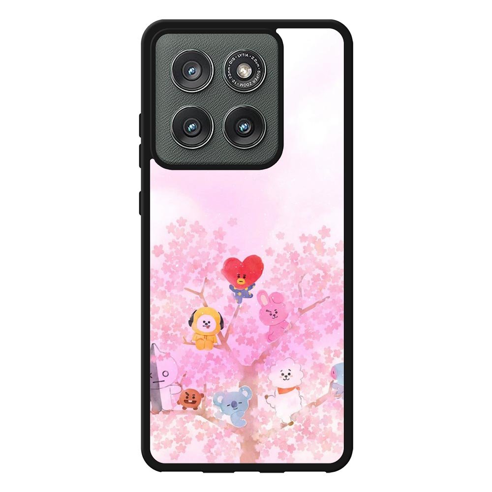 BTS BT21 Sakura Summer Case Motorola Moto Edge 2025 BC2915