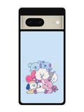 BTS BT21 Blue Texture Google Pixel 7 Case