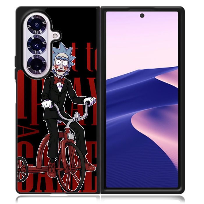 Rick I Want To Play a Game Samsung Galaxy Z Fold 7 5G Case BC2891