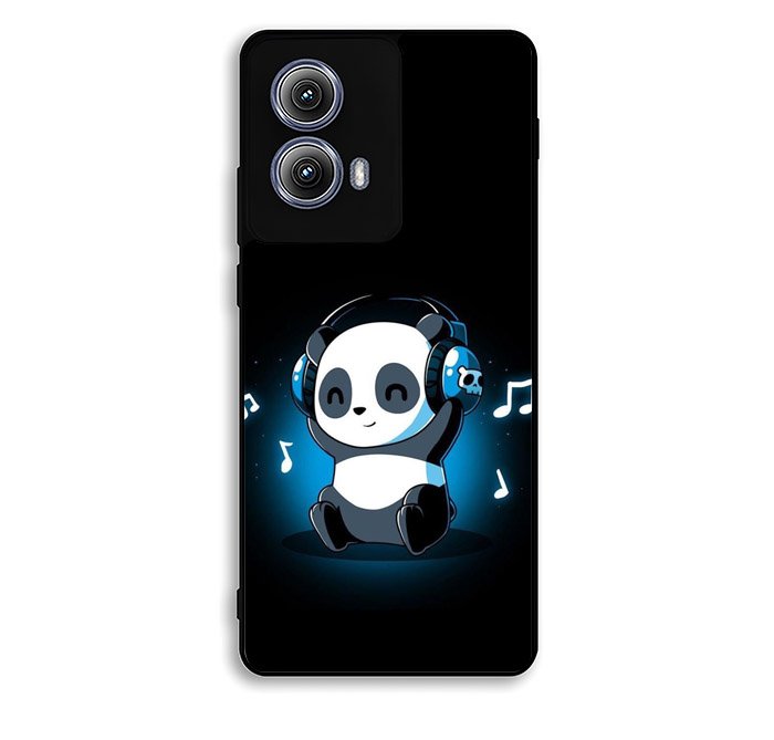 Panda Cute Music Motorola Moto Edge 2024 Case FE7758