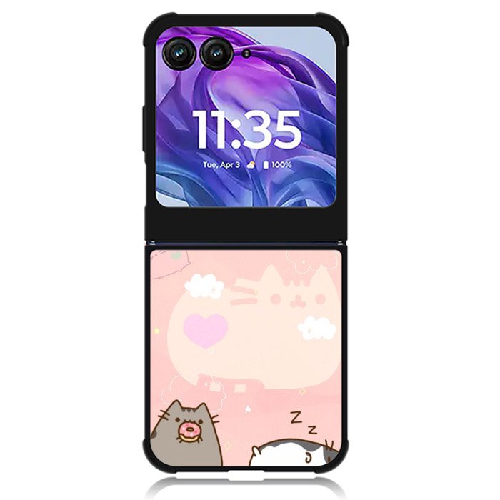 Pusheen The Cat Sleeping Motorola Moto Razr 2024 , Moto Razr 50 Case