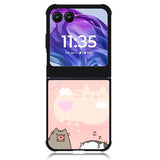 Pusheen The Cat Sleeping Motorola Moto Razr 2024 , Moto Razr 50 Case