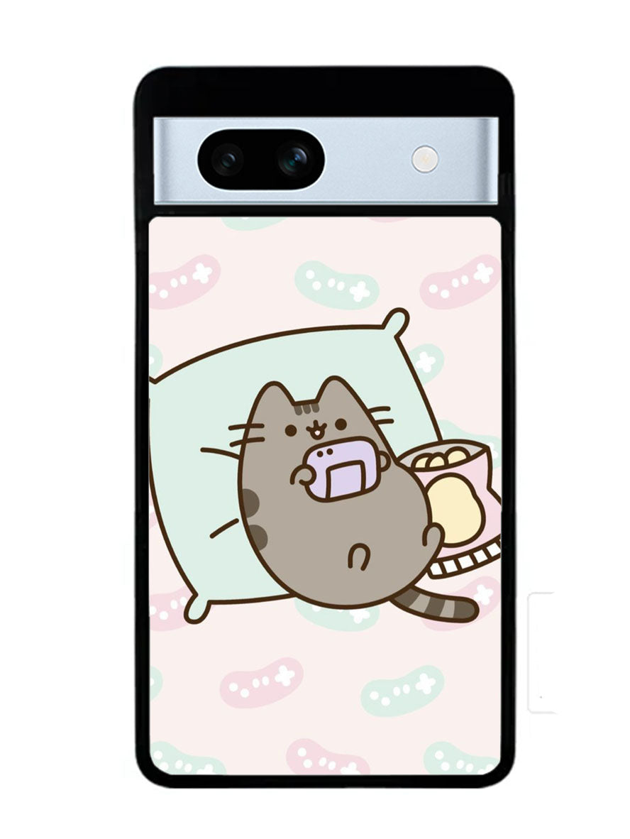 Pusheen The Cat Enjoy Gaming Google Pixel 7A Case