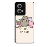 Pusheen The Cat Very Busy Motorola Moto Edge 2024 Case FE6967