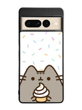 Pusheen The Cat Rainbow Cupcakes Google Pixel 7 Pro Case