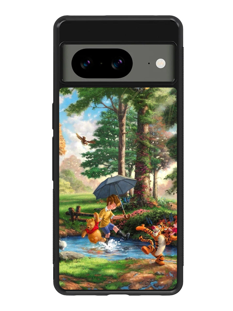 Winnie The Pooh Garden Google Pixel 8a Case