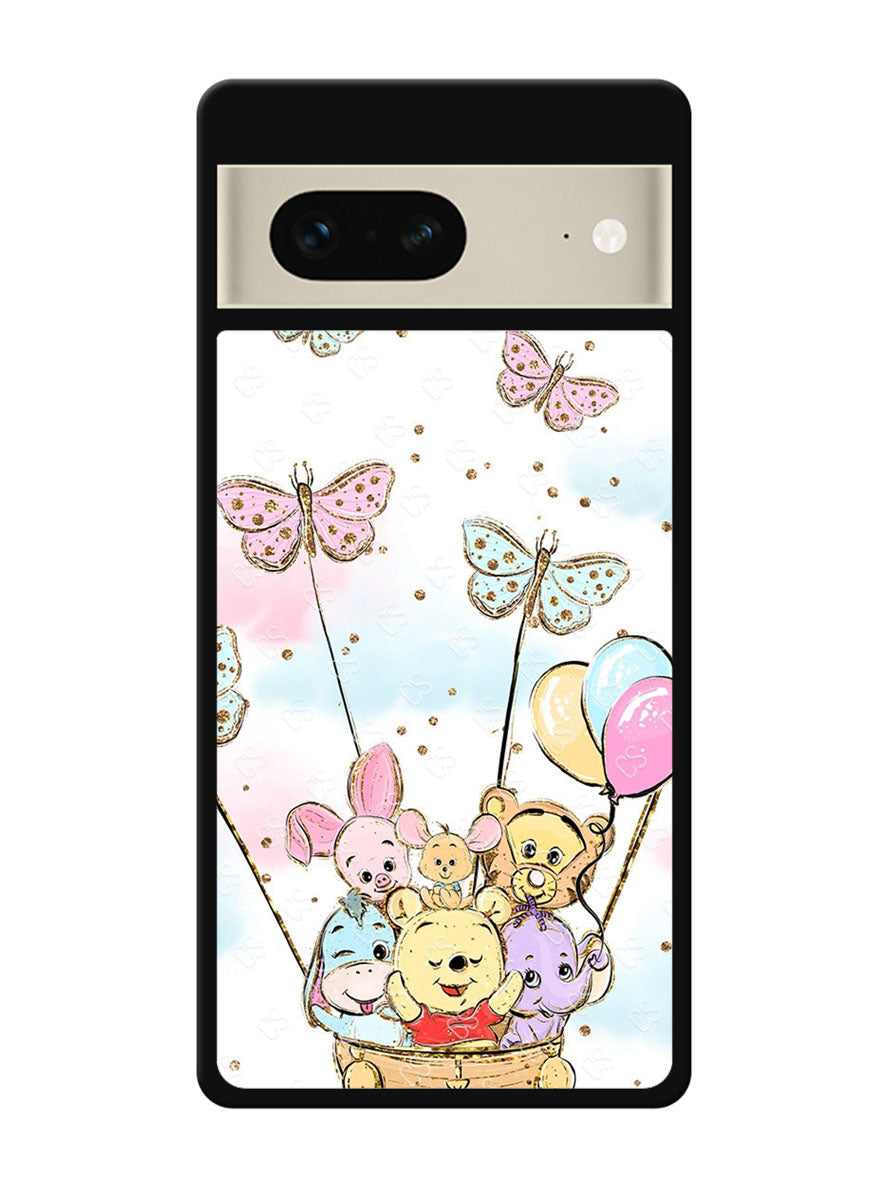 Winnie The Pooh And Butterfly Friends Google Pixel 7 Case