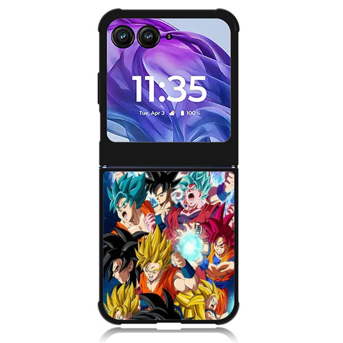 Dragonball Super Saiya Motorola Moto Razr 2024 , Moto Razr 50 Case