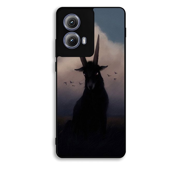 Haunted By Animal Baphomet Motorola Moto Edge 2024 Case FE1524