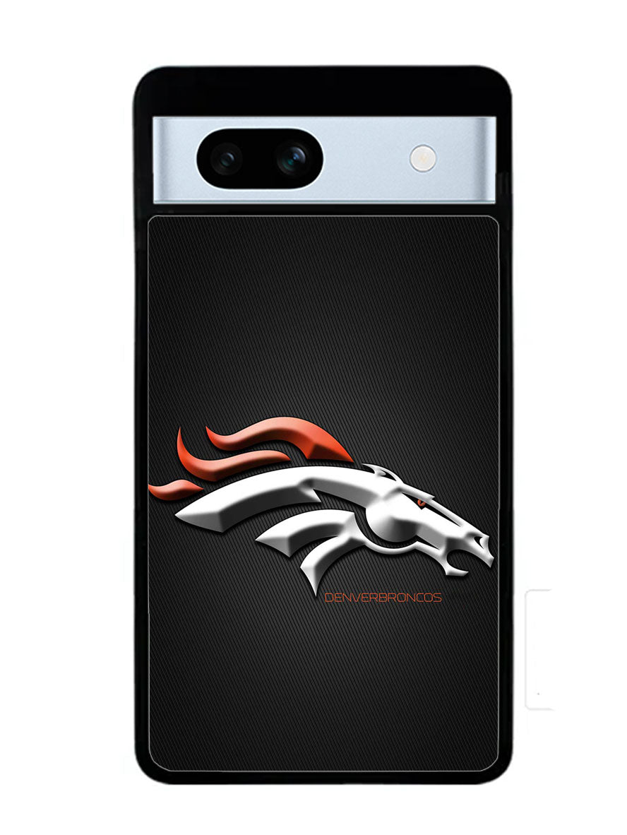 Denver Broncos Grey Background Google Pixel 7A Case