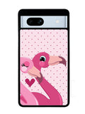 Flamingo Couple Google Pixel 7A Case