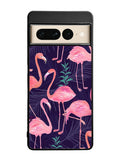 Flamingo Purple Pattern Google Pixel 7 Pro Case