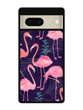 Flamingo Purple Pattern Google Pixel 7 Case
