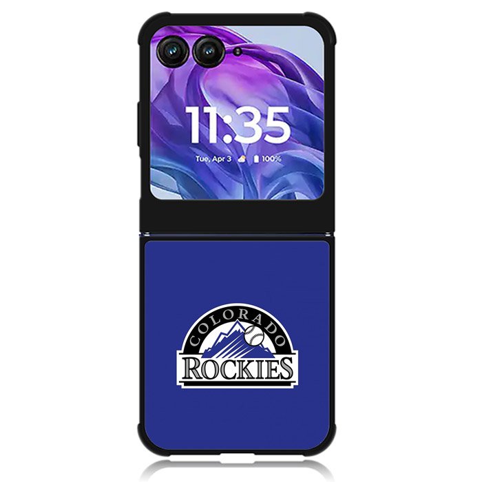 Colorado Rockies Logo Motorola Moto Razr 2024 , Moto Razr 50 Case