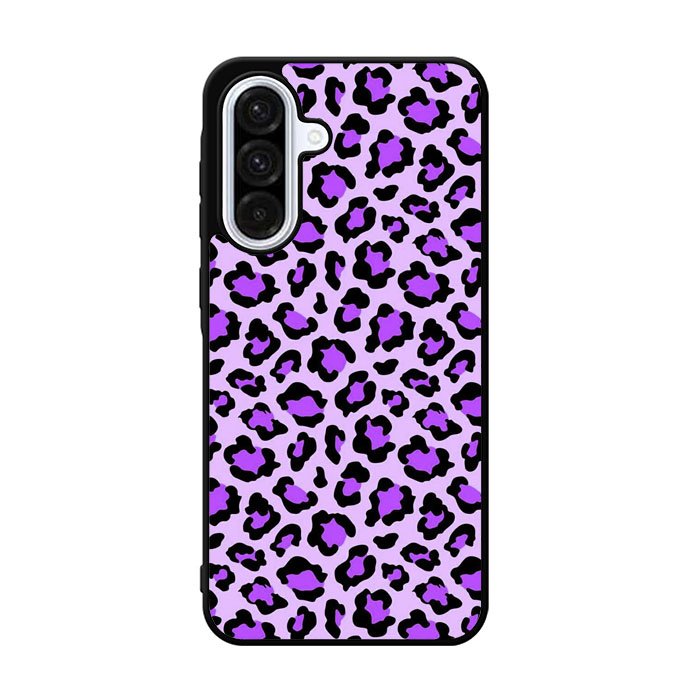 Leopard Purple Pattern Samsung Galaxy A36 Case FE6749