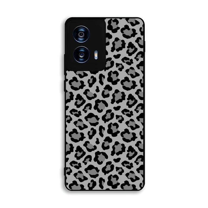 Leopard Grey Pattern Motorola Moto G Power 5G 2024 Case FE6657