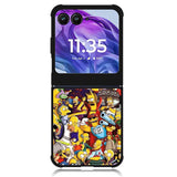 The Simpsons All Characters Motorola Moto Razr 2024 , Moto Razr 50 Case