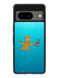 Bart Simpsons Nevermind Nirvana Google Pixel 8a Case