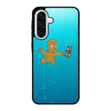Bart Simpsons Nevermind Nirvana Samsung Galaxy A56 Case FE0357