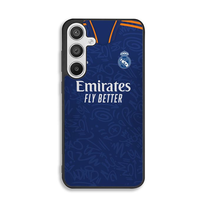 Real Madrid 2021-2022 Away Jersey Samsung Galaxy A26 Case FE8177