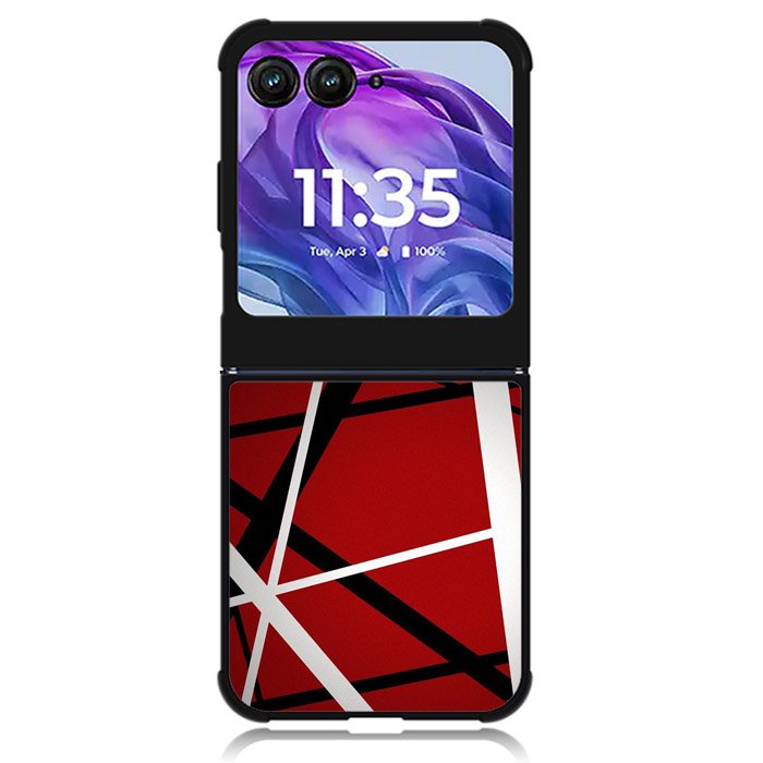 Van Halen Guitar Vintage Motorola Moto Razr 2024 , Moto Razr 50 Case