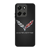 Corvette Logo Carbon 2nd Motorola Moto G 5G 2025 Case FE7924
