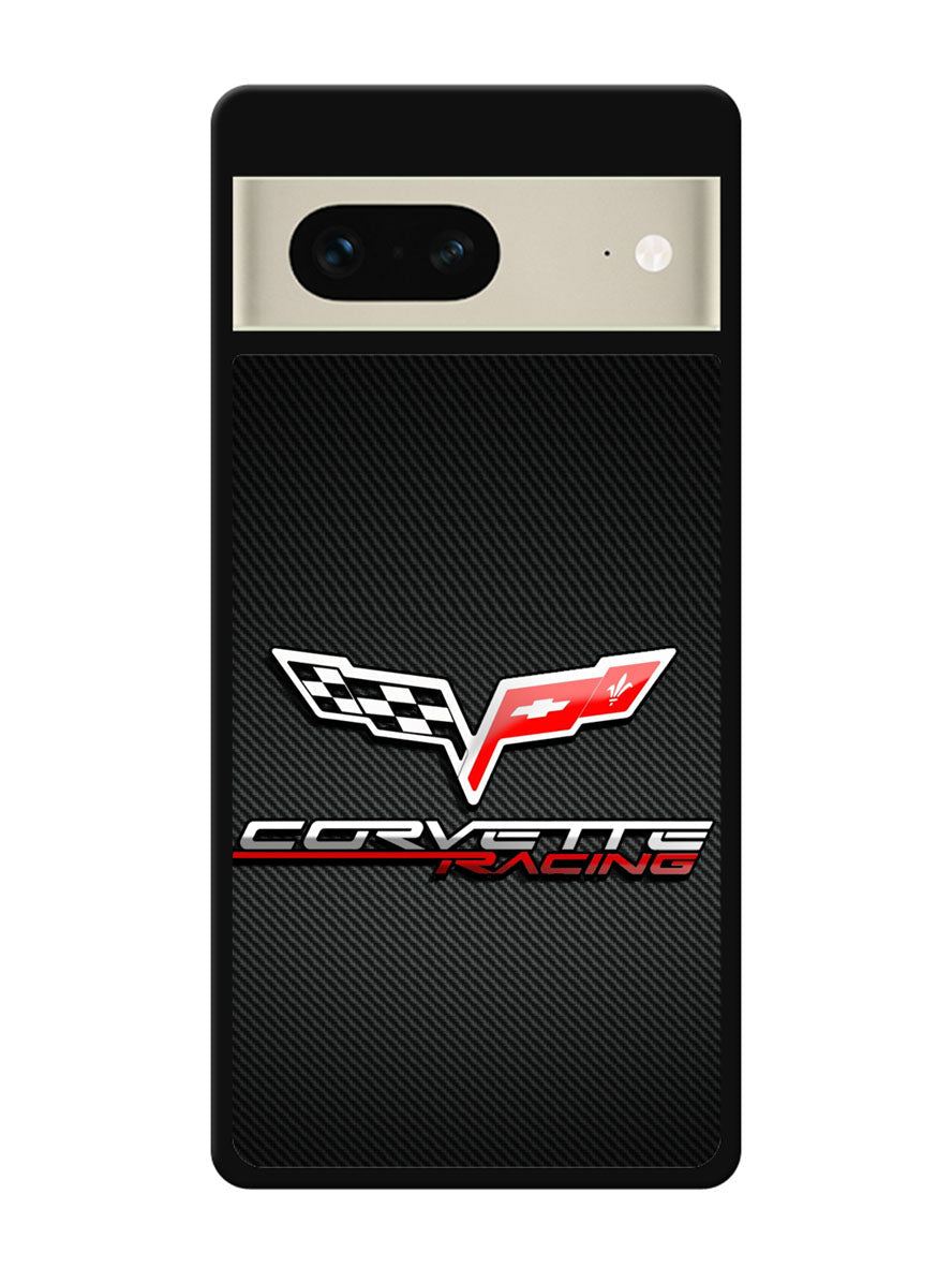 Corvette Racing Carbon Logo Google Pixel 7 Case