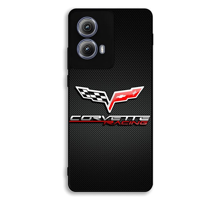Corvette Racing Carbon Logo Motorola Moto Edge 2024 Case FE4917