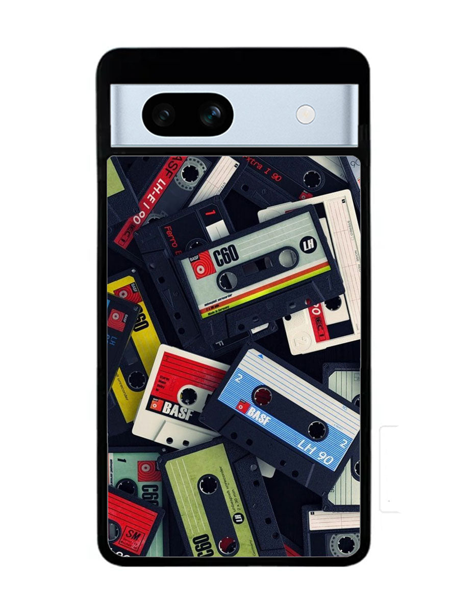 Cassete Retro Tape Google Pixel 7A Case
