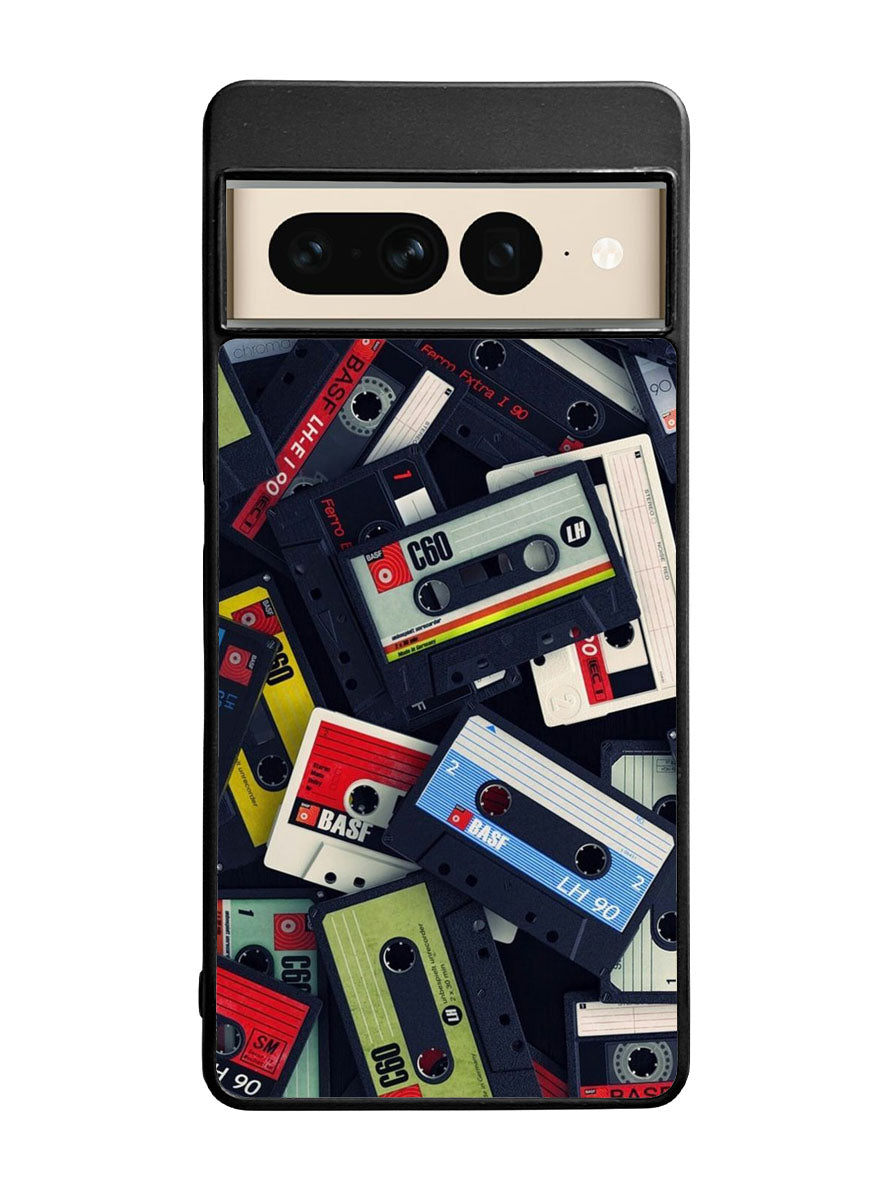 Cassete Retro Tape Google Pixel 7 Pro Case