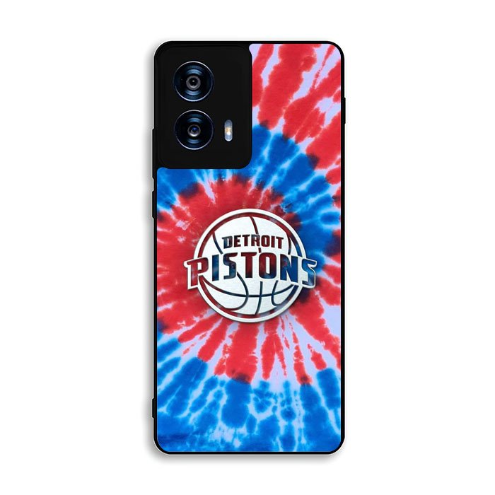Detroit Pistons Tie Dye Style Logo Motorola Moto G Power 5G 2024 Case FE2871